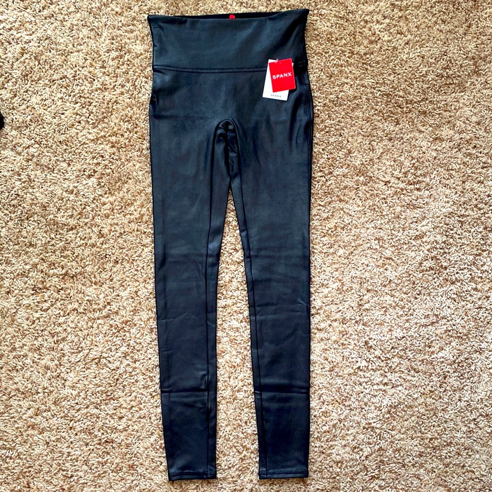 Spanks - Faux Leather Leggings